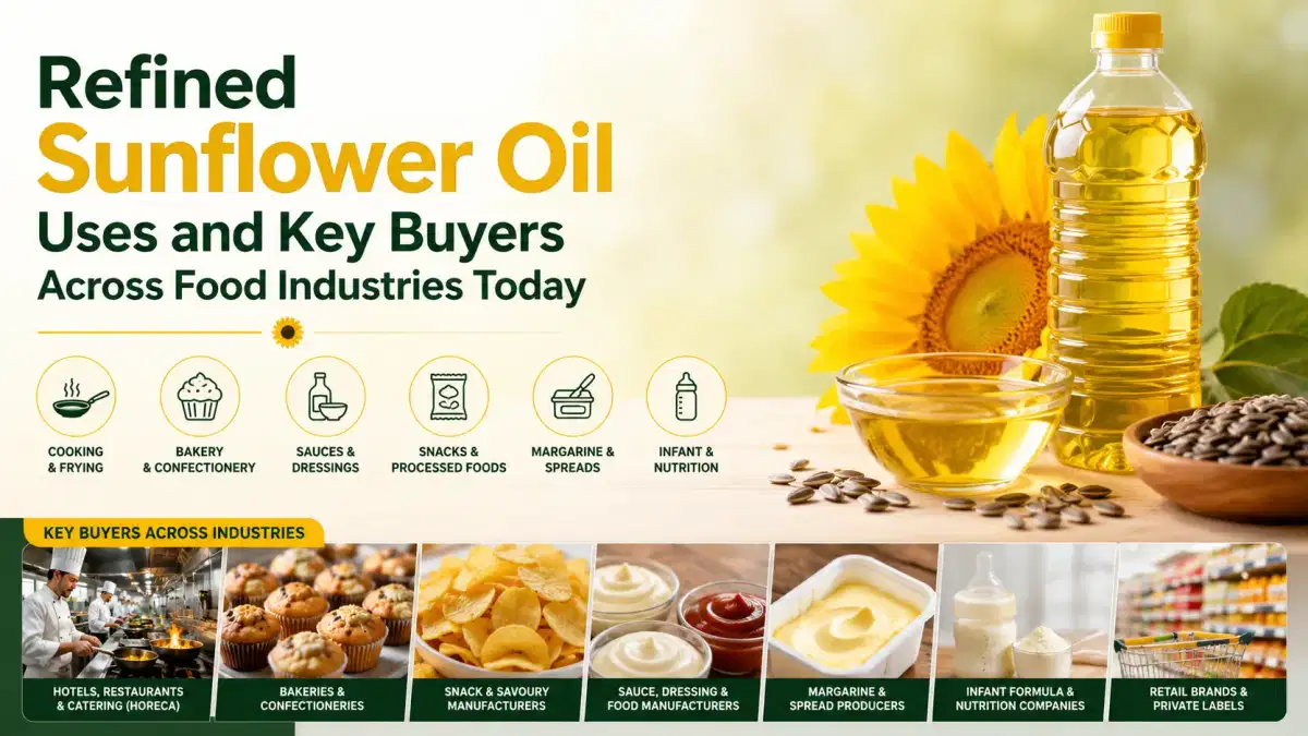 Refined Sunflower Oil Uses and Key Buyers Across Food Industries Today