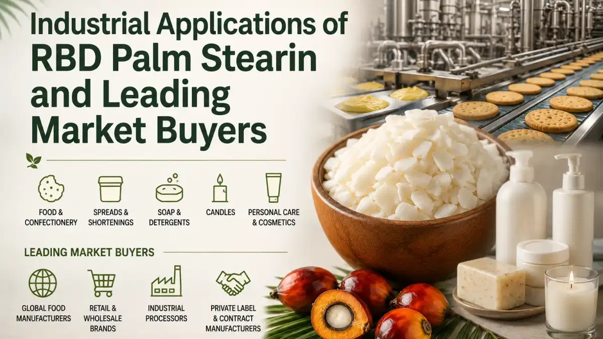Industrial Applications of RBD Palm Stearin and Leading Market Buyers