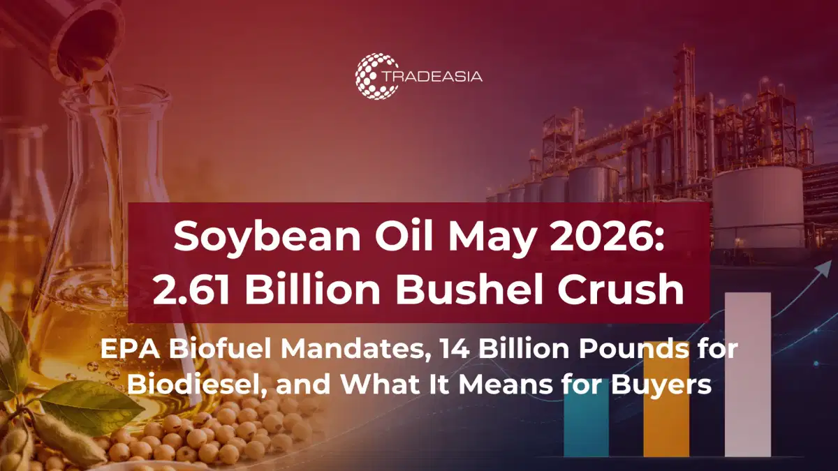 Aceite de soja a principios de mayo de 2026: aplastamiento sin precedentes y demanda impulsada por biocombustibles